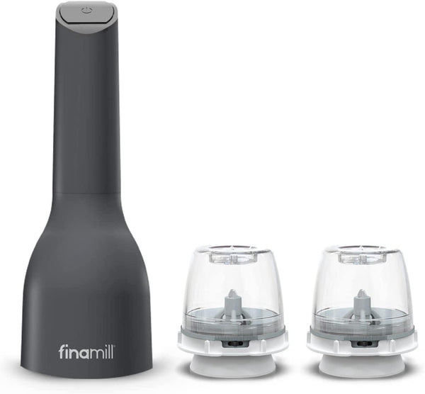 Finamill Peppermill and Spice Grinder - Midnight Black