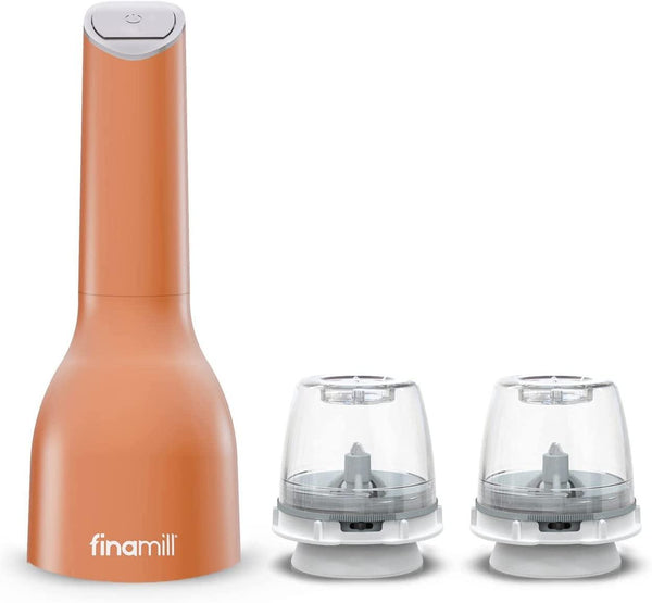 Finamill Pepper Mill and Spice Grinder - Orange