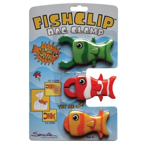 Fish Bag Clip Set (3)