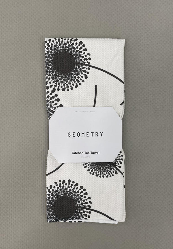 Geometry House "Fully Bloomed" Tea Towel