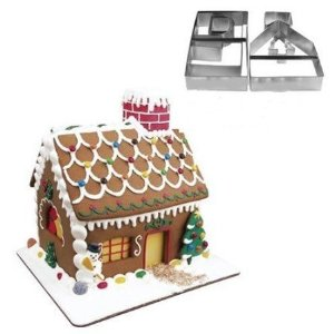 Gingerbread House Cookie Cutter Bake Set