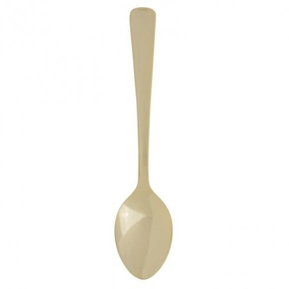 Gold Tone Appetizer Spoon