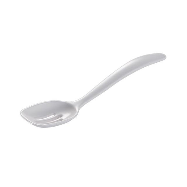 Gourmac 7.75 Mini Slotted Spoon - White