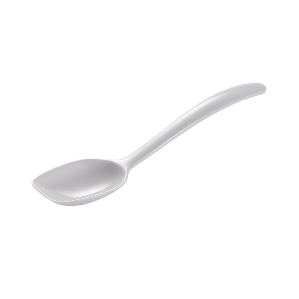 Gourmac Mini 7.5" Melamine Spoon - White