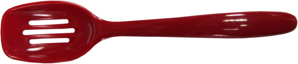 Gourmac 12"  Melamine Slotted Spoon - Red