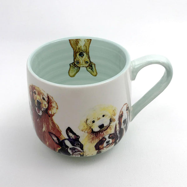 Green Box Art Best Friend - Dog Bunch Ceramic Mug