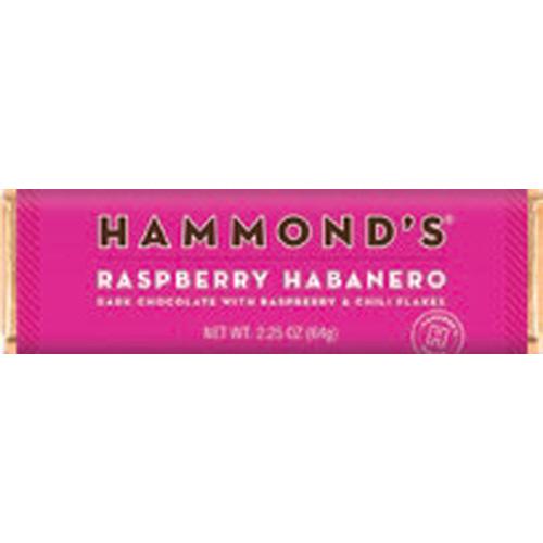 Hammond's Raspberry Habanero Dark Chocolate Bar