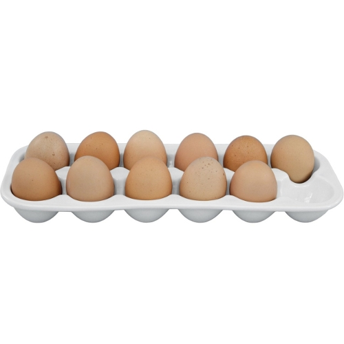Harold Import Company Porcelain Egg Dish-White
