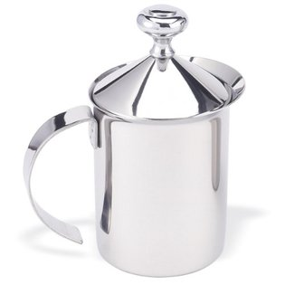 Harold Import Company Stainless Steel Milk Frother 14oz.