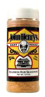 John Henry Bourbon Rub Seasoning 12 oz Jar