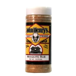 John Henry Mesquite Rub Seasoning 13 oz Jar