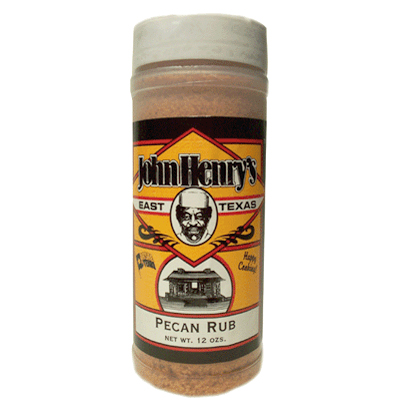 John Henry Pecan Rub Seasoning 11.5 oz Jar