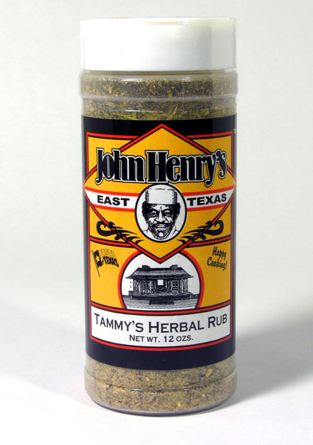 John Henry Tammy's Herbal Rub Seasoning 11.5 oz Jar