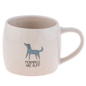 Karma Gifts "Mornings Are Ruff" Dog Mug