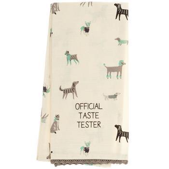 Karma Gifts Official Taste Tester Dog Towel