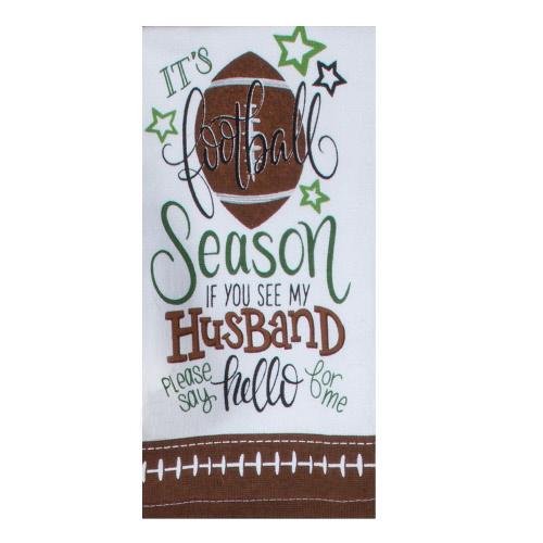 Kay Dee Designs Dual Terry Towel It's Football Season