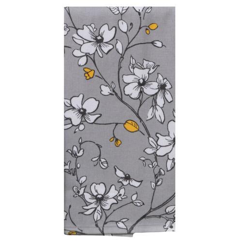 Kay Dee Designs Grey Floral Dual Purpose Towel