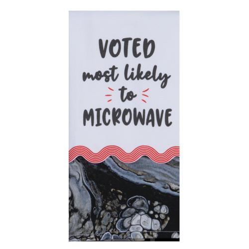 Kay Dee Designs "Voted Most Likely To Microwave" Dual Purpose Towel