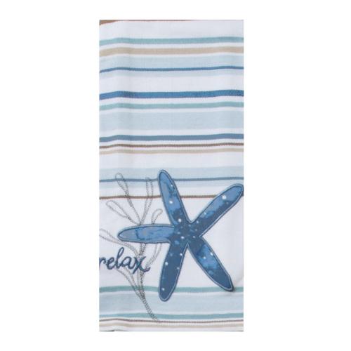 Kay Designs Relax Starfish Tea Towel