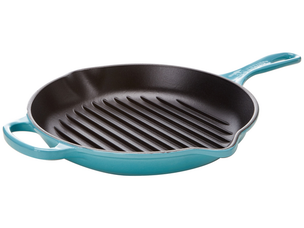 Le Creuset 10.25" Caribbean Round Grill Pan