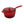 Load image into Gallery viewer, Le Creuset 2.25qt Cerise (Red) Sauce Pan
