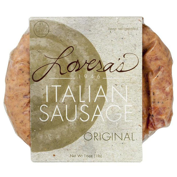 Lovera's Original Raw Italian Sausage 16oz