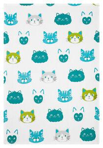 Mu Kitchen Blue Faced Cats Tea Towel