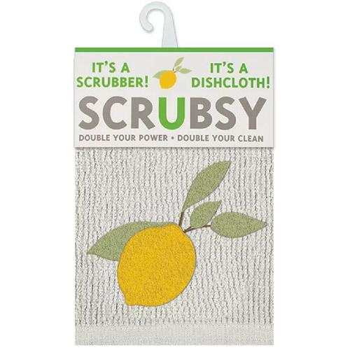 Mu Kitchen S Lemon Tree Scrubsy Dishcloth
