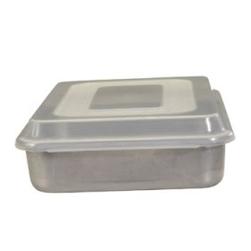 Nordic Ware Square Cake Pan with Lid 9"
