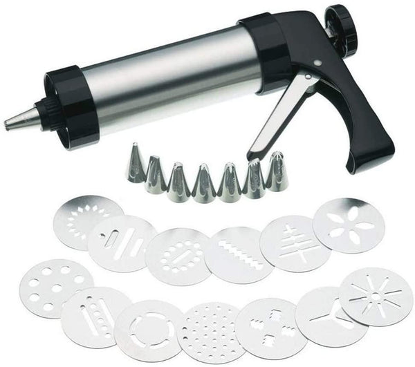 Norpro Stainless Steel Cookie/Icing Press with Storage Case