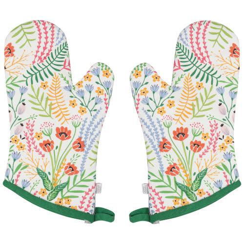 Now Designs "Bouquet" Quilted Oven Mitt