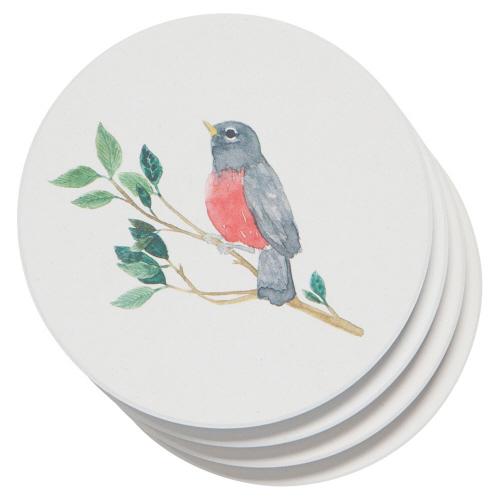 Now Designs Coasters Set of 4 Birdsong