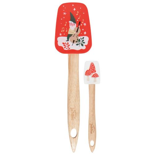 Now Designs Gnome for the Holidays 2pc  Spatula Set