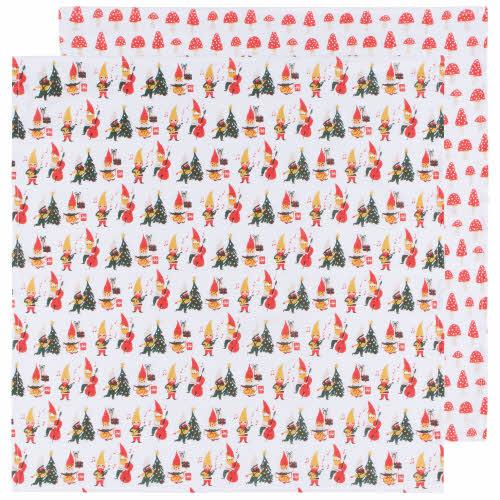 Now Designs Gnome for the Holidays Flour Sack Towel