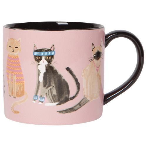 Now Designs Mug in A Box "Feline Fine"
