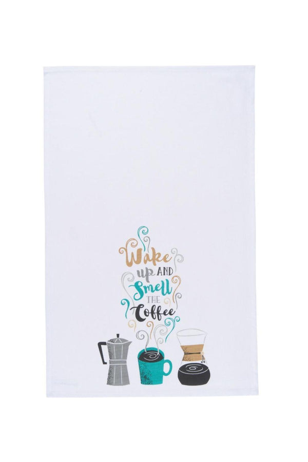 Now Designs Wake Up And Smell The Coffee Towel