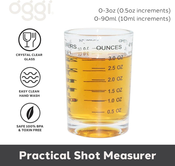OGGI Glass Measuring Jigger