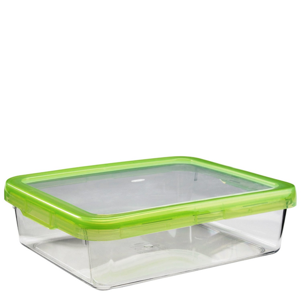 OXO Good Grips LockTop Rectangle Container with Green Lid-101.4oz.