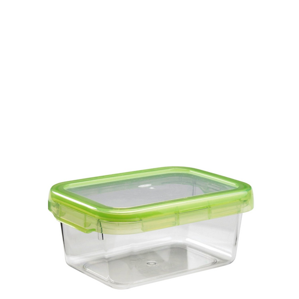 OXO Good Grips LockTop Rectangle Container with Green Lid-30.4oz.