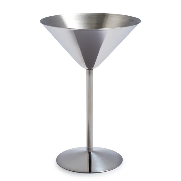 Oggi Stainless Steel Martini Glass