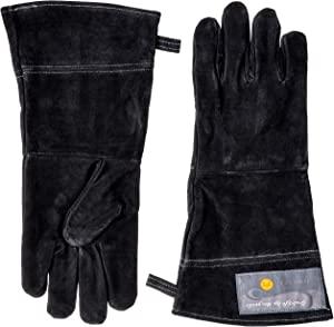 Outset Black Suede Grill Gloves - Set of 2