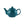 Load image into Gallery viewer, Price Kensington 2C Teal Blue Stoneware Teapot
