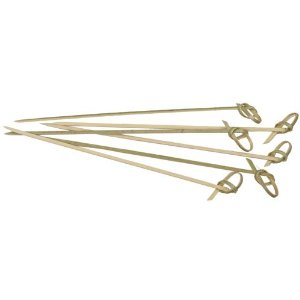 RSVP Bamboo Picks with Knot