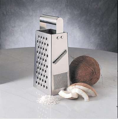 RSVP Stainless Steel Box Grater