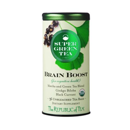 Republic of Tea Brain Boost Suuper Green Tea Bags