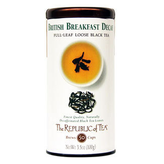 Republic of Tea British Breakfast Decaf Loose Leaf Tea