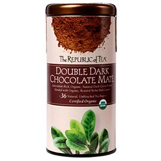 Republic of Tea Double Dark Chocolate Mate Tea Bags