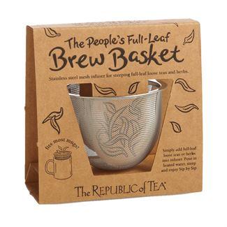 Republic of Tea Stainless Steel Brew Basket