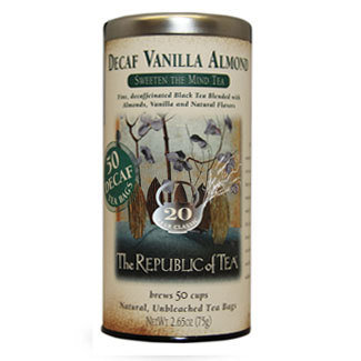 Republic of Tea Vanilla Almond Decaf Tea Bags