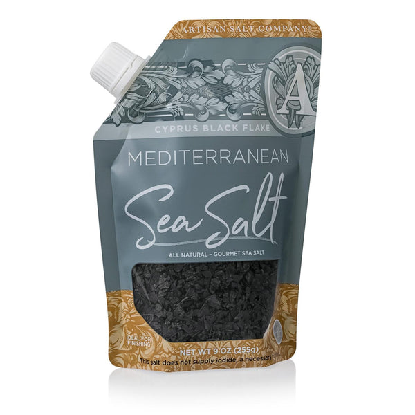 Saltworks Cypress Black Flake Sea Salt